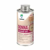 Масло Teknos Donna Wood Oil для дерева белый 0,25 л