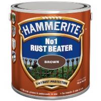 Грунт-эмаль Hammerite Rust Beater No.1 антикорозийный коричневый 2,5 л