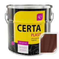 Грунт-эмаль Certa Plast полуглянцевый шоколад 10кг