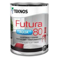 Краска универсальная Teknos Futura Aqua 80 PM3 0,9 л
