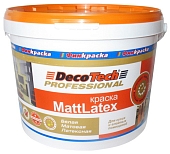 Краска интерьерная DecoTech Professional MattLatex 3 л