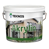 Краска фасадная Teknos Akrylin PM3 2,7 л 