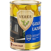 Деревозащитное средство Veres Gold Lasura №1 бесцветный 0,9 л