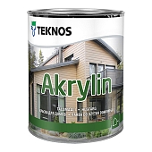 Краска фасадная Teknos Akrylin PM1 0,9 л 