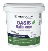 Краска влагостойкая Finncolor Oasis Bathroom база А 0,9 л