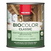 Деревозащитное средство Neomid Bio Color Classic орегон 0,9 л