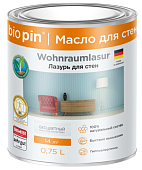 Краска интерьерная Bio Pin Wohnraumlasur для стен бесцветный 0,375 л