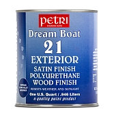 Лак полиуретановый Petri Dream Boat полуматовый 1 л