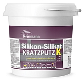 Штукатурка декоративная Reinmann Silikon-Silikat KratzPutz K 1,5 мм 4 кг