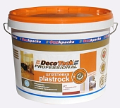 Шпатлёвка финишная DecoTech Professional Plastrock 4,8 кг