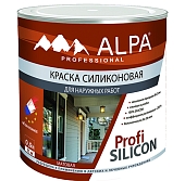 Краска фасадная Alpa Profi Silicon база А 0,9 л