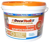 Краска влагостойкая DecoTech Professional база WA 3 л