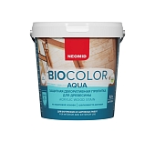 Деревозащитное средство Neomid Bio Color Aqua светлый дуб 0,9 л