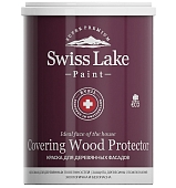 Краска фасадная Swiss Lake Covering Wood Protector база А 2,7 л